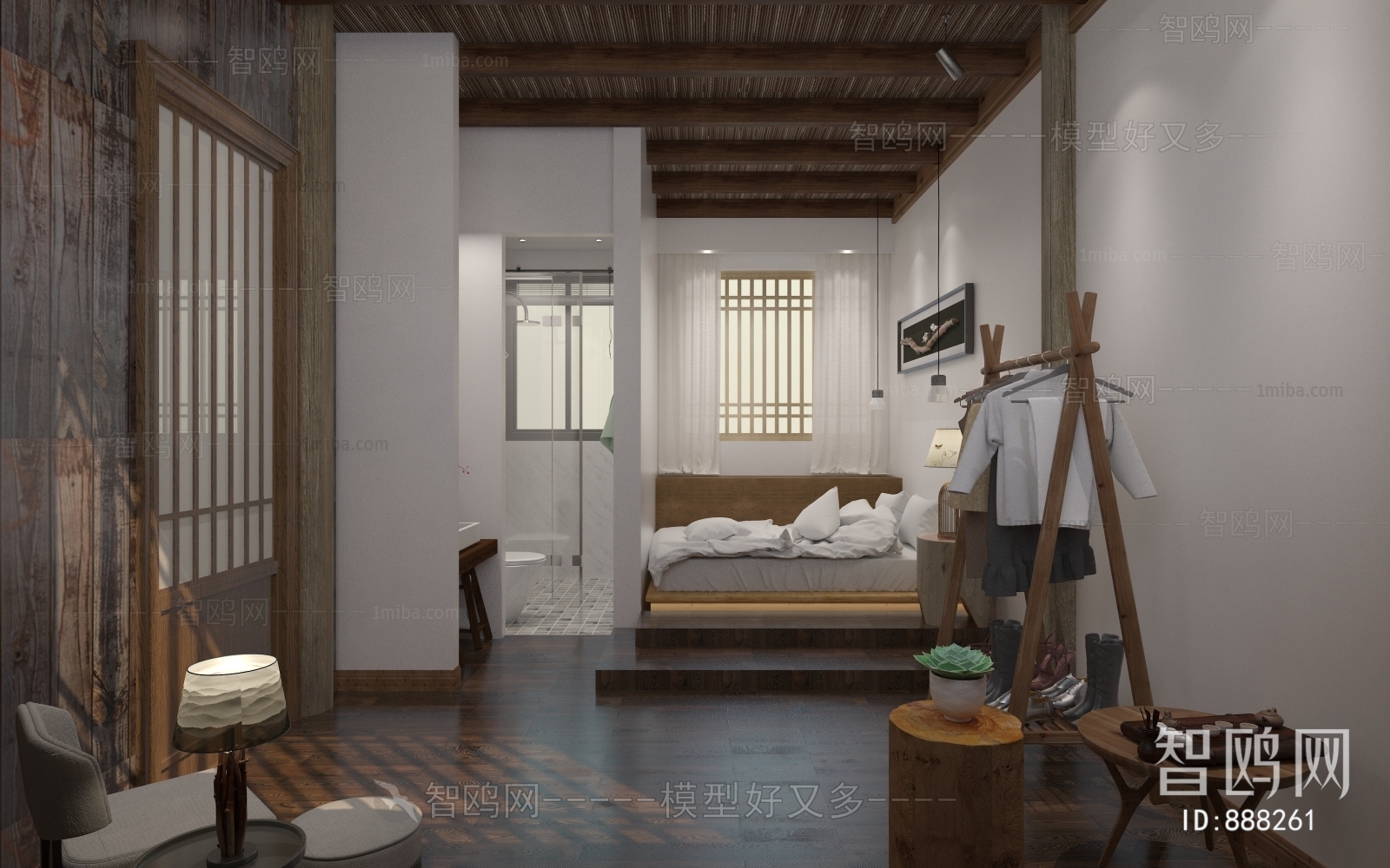 New Chinese Style Guest Room