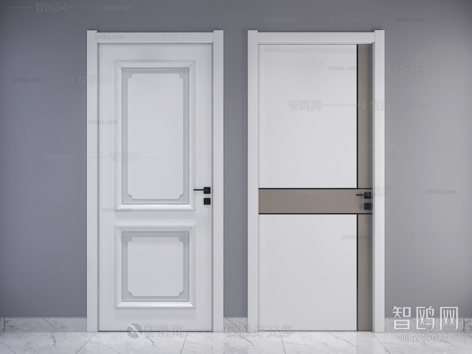 Modern Single Door