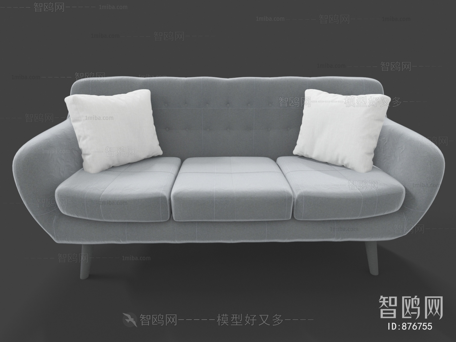 Modern Three-seat Sofa