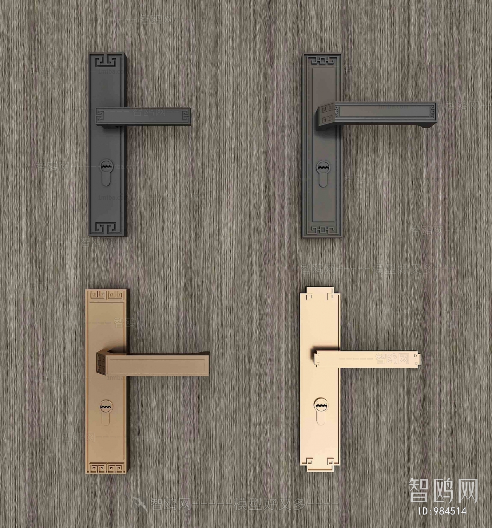 New Chinese Style Door Handle