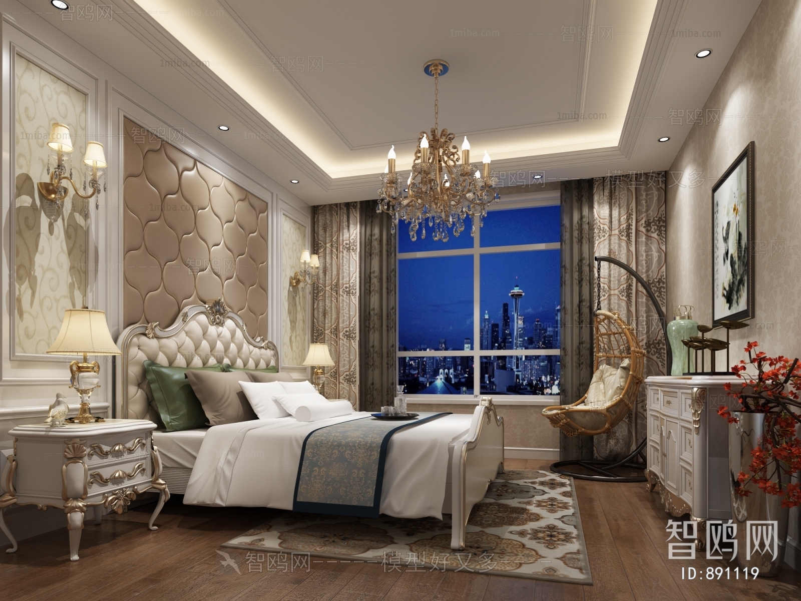 European Style Bedroom