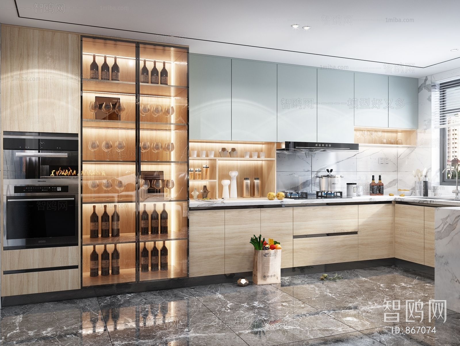 Modern Kitchen Cabinet