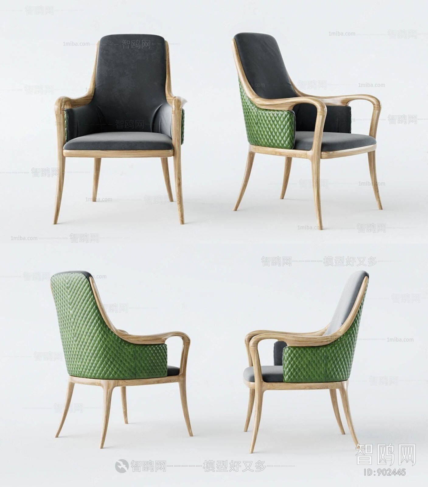 New Chinese Style Single Chair