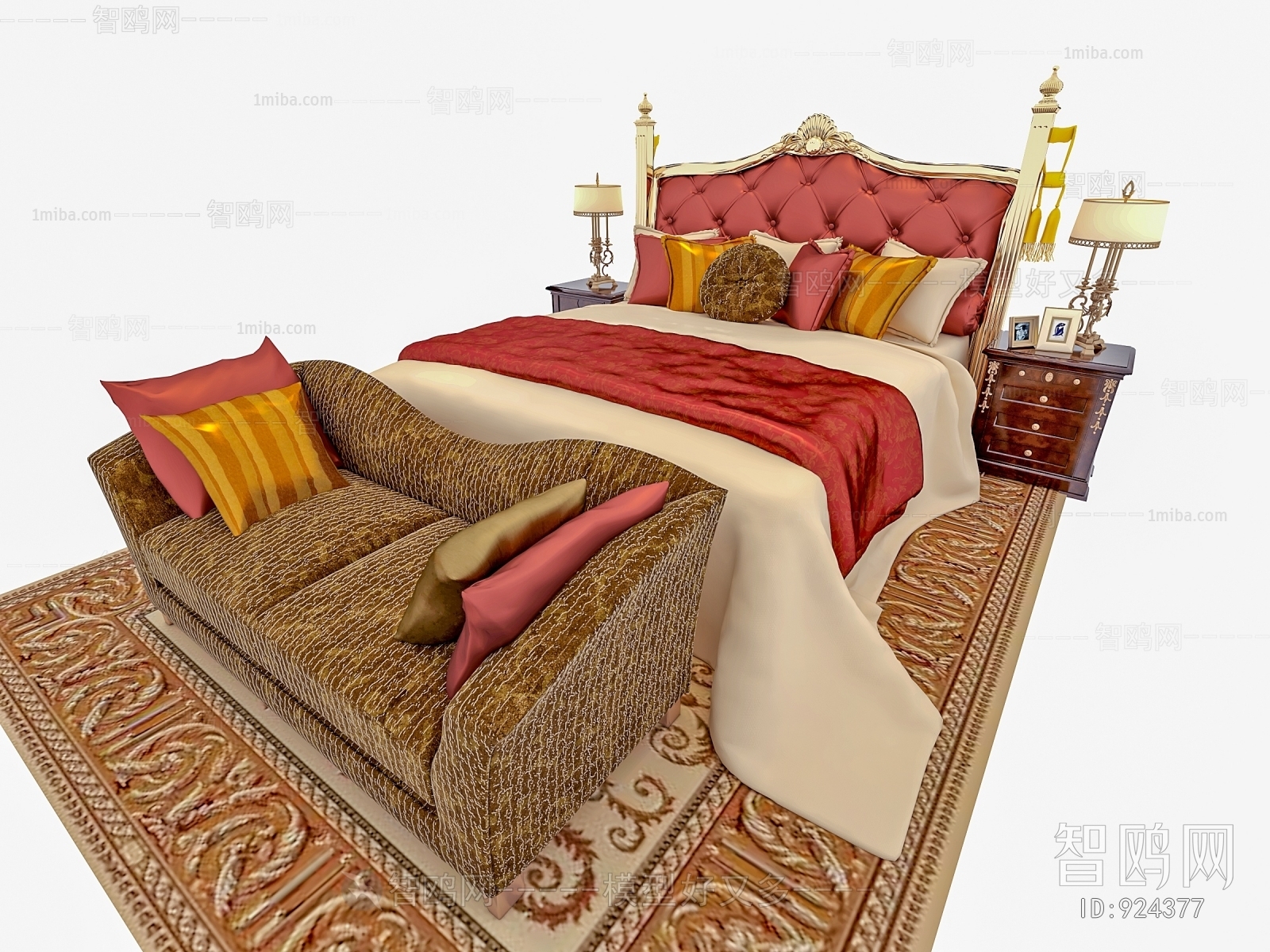 European Style Double Bed