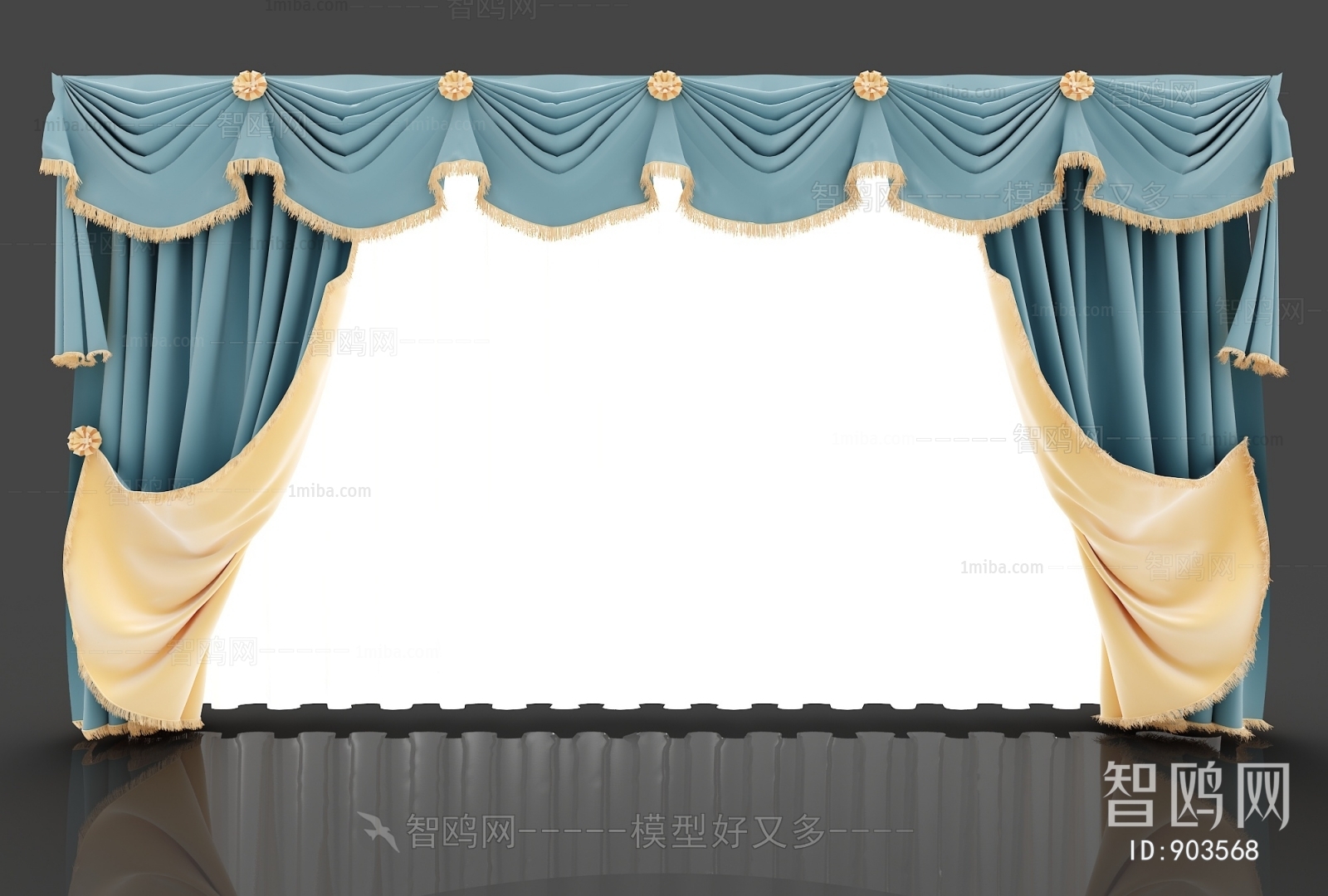 Simple European Style The Curtain