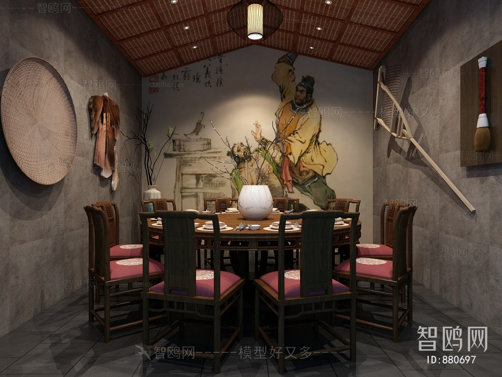 Chinese Style Catering Space