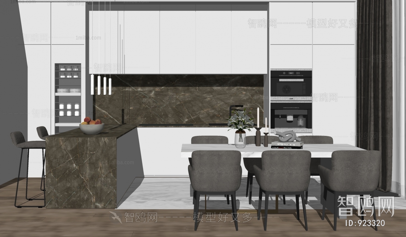 Modern Open Kitchen