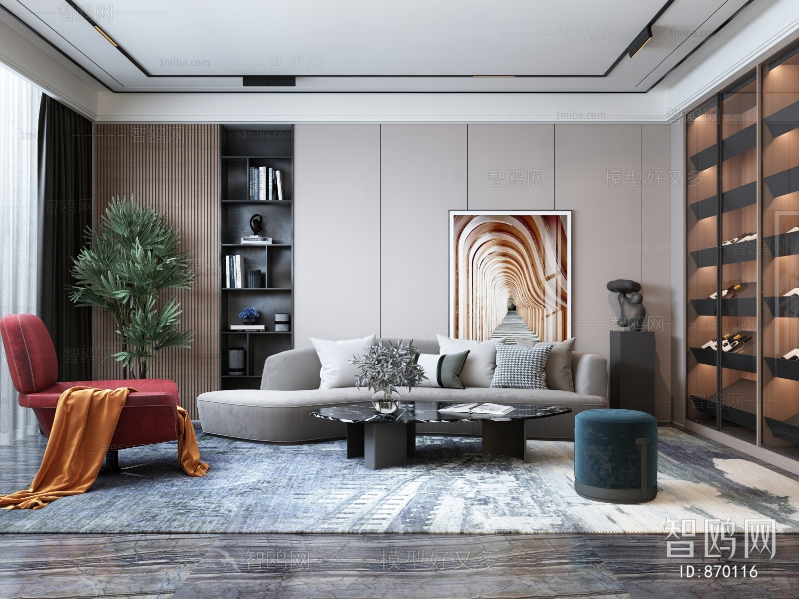 Modern A Living Room