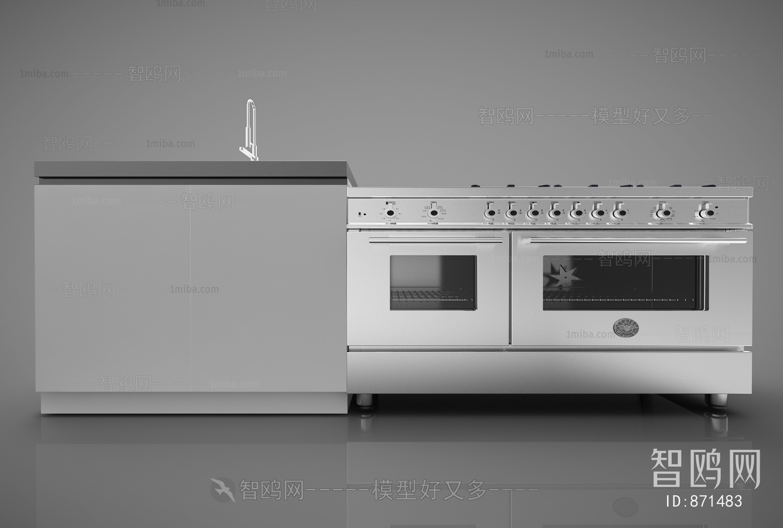 Modern Kitchen Electric Gas Range