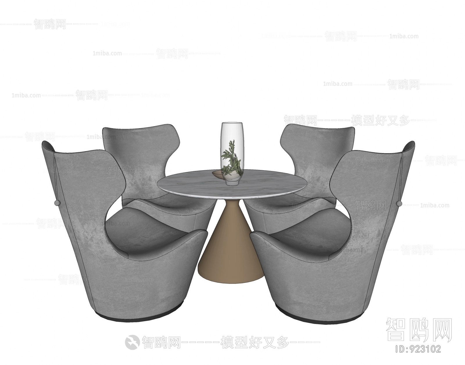 Modern Leisure Table And Chair