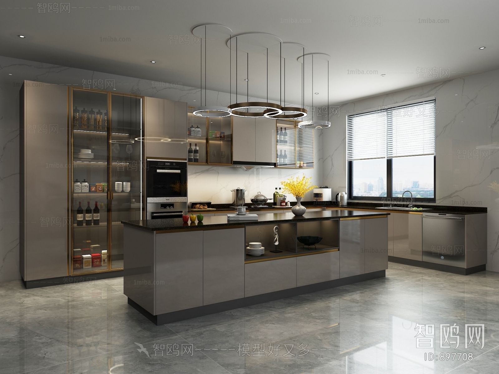 Modern The Kitchen