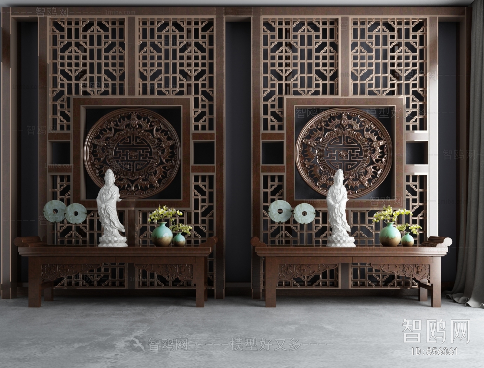 Chinese Style Partition