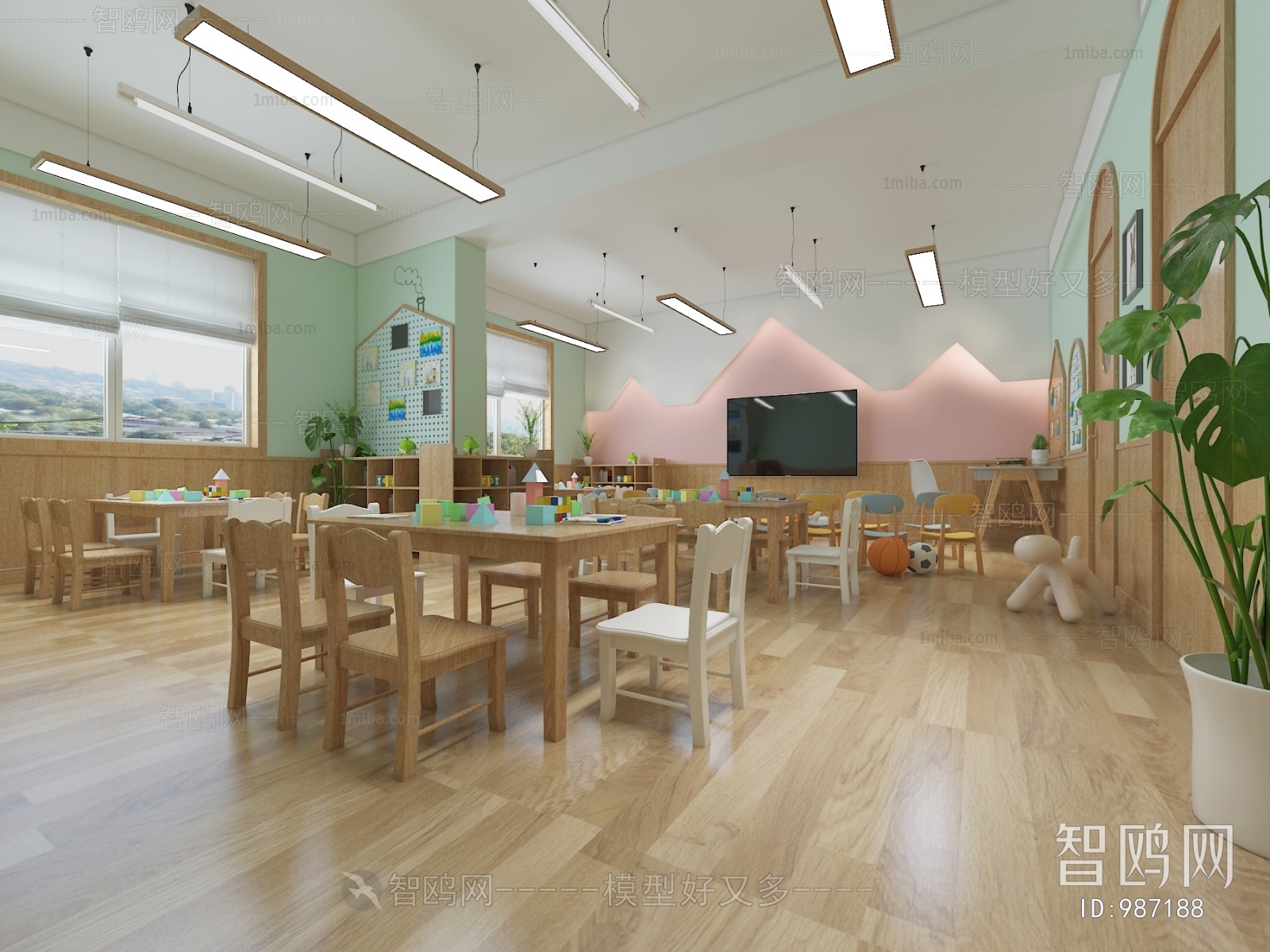 Modern Children's Kindergarten