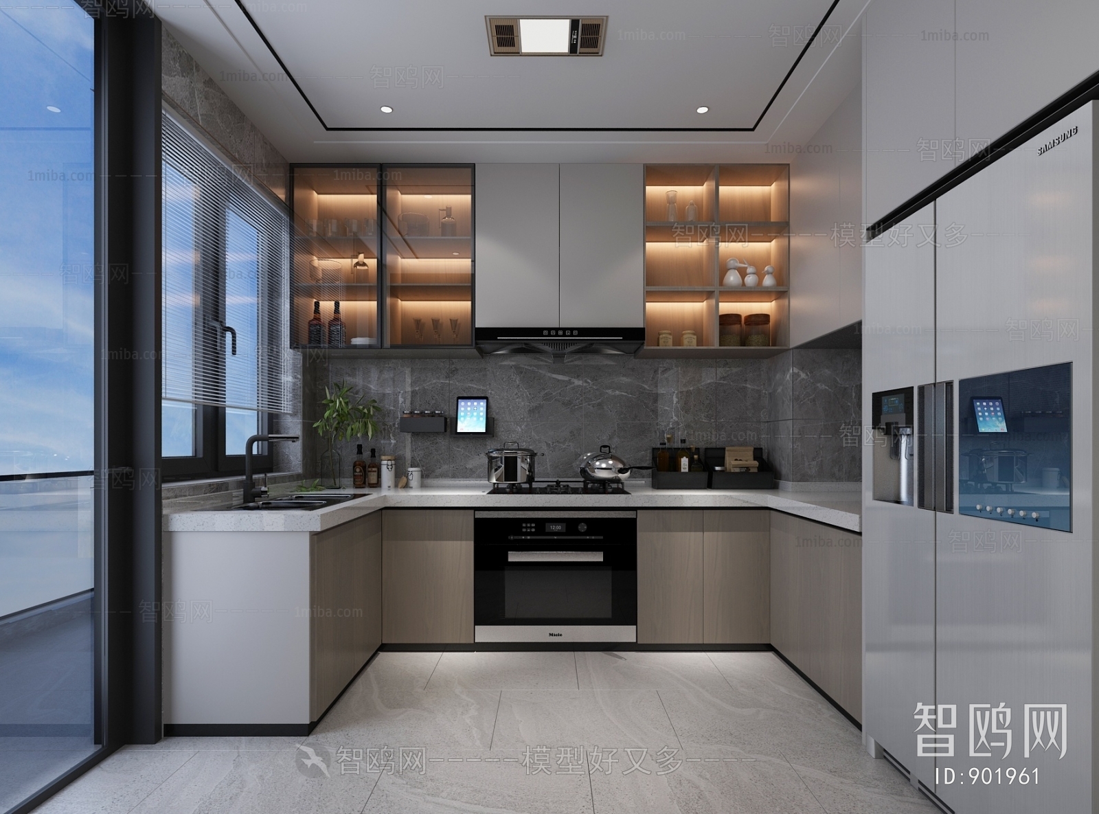 Modern The Kitchen