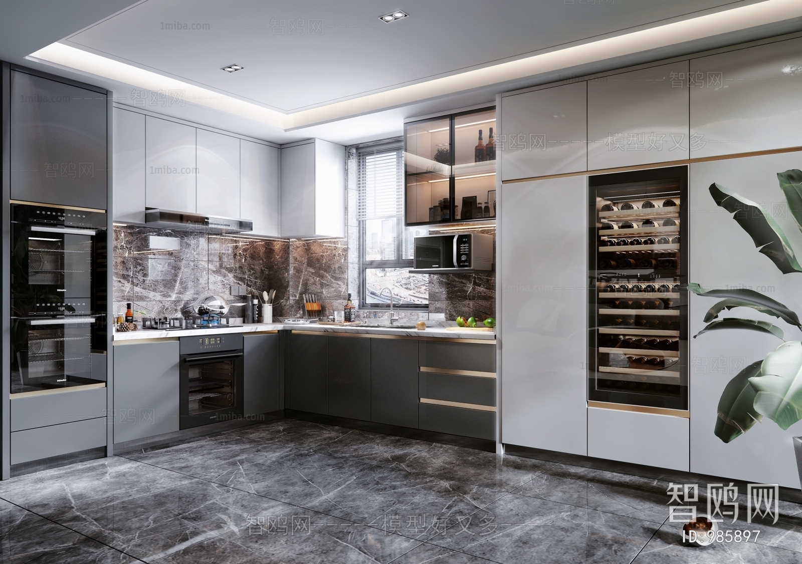 Modern The Kitchen