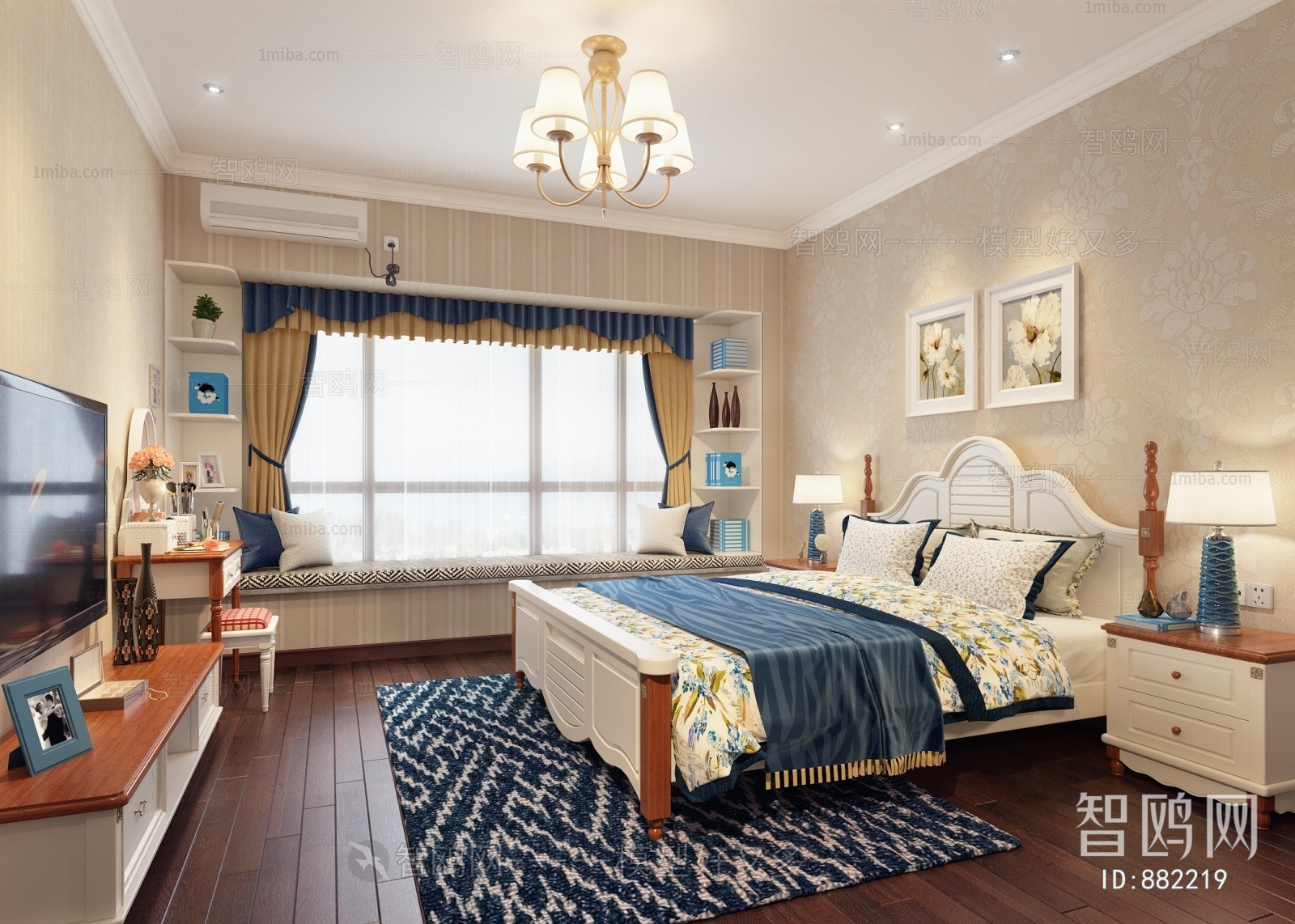 European Style Bedroom