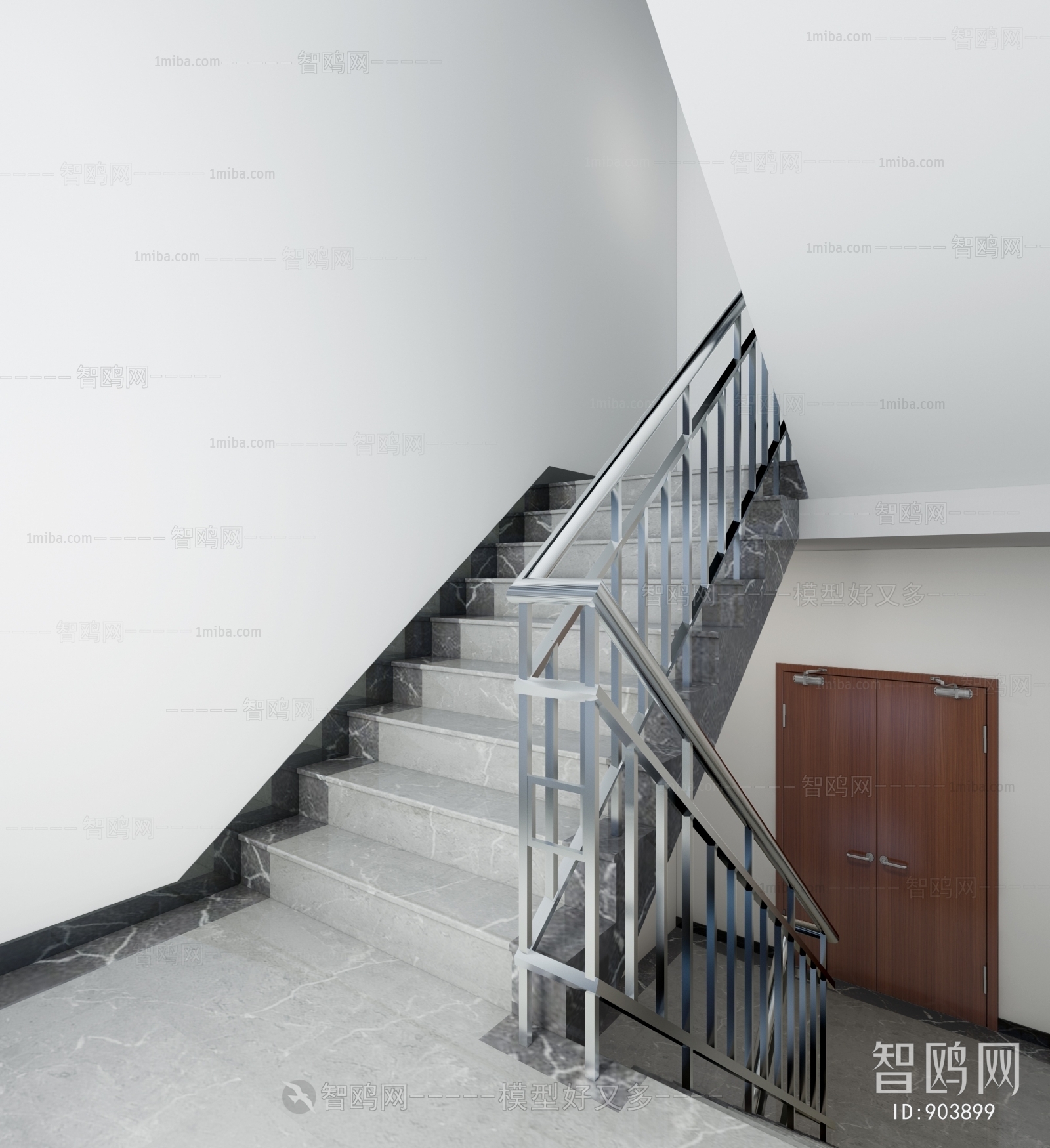 Modern Stair Balustrade/elevator