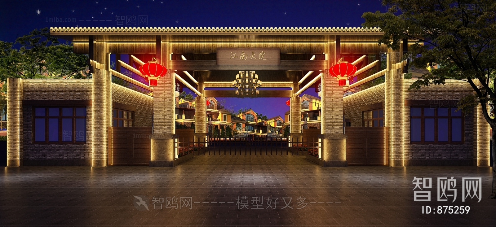 New Chinese Style Facade Element