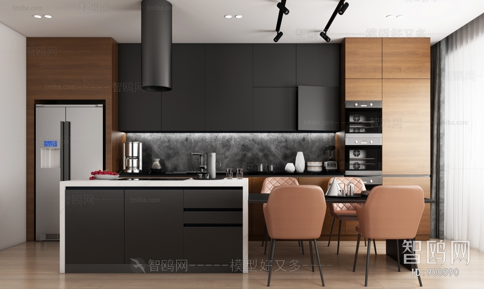 Modern Open Kitchen