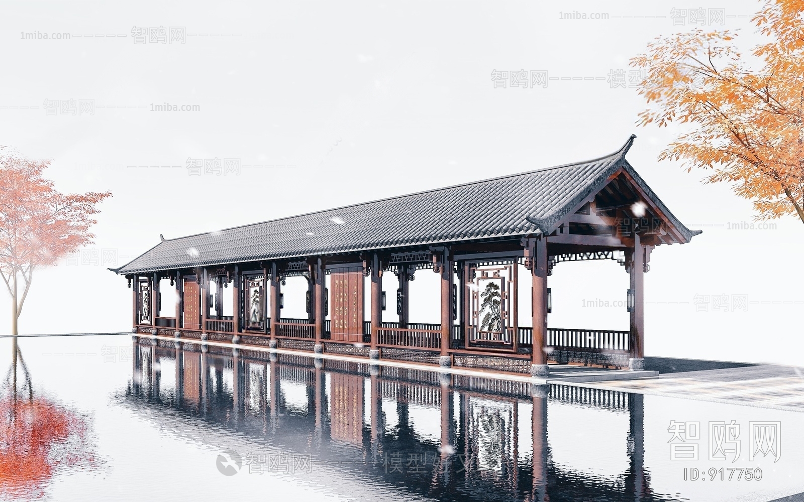 Chinese Style Building Component