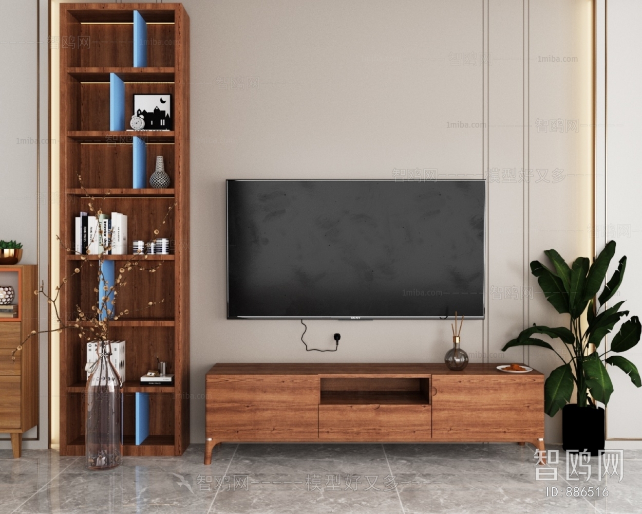 Nordic Style TV Cabinet