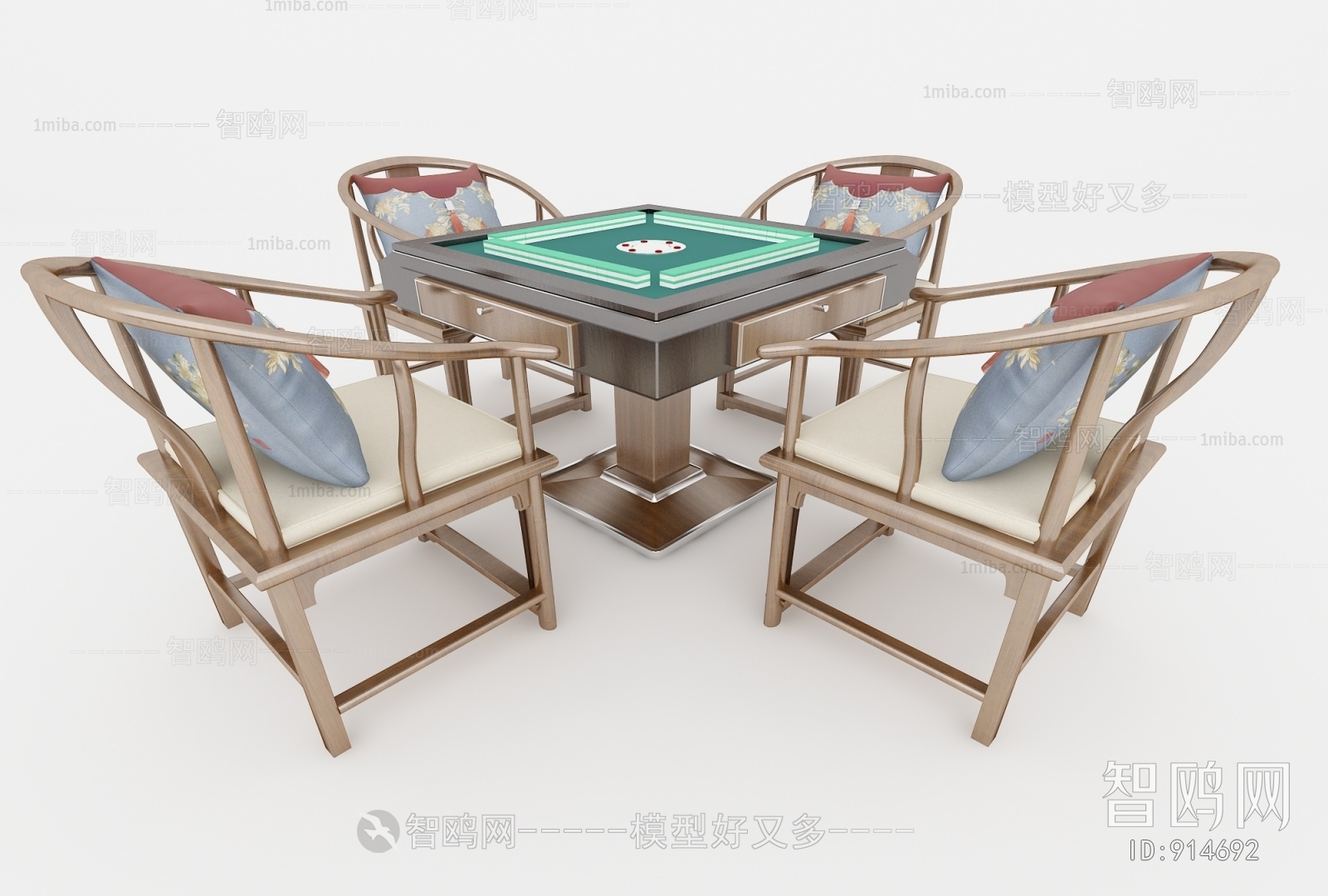 New Chinese Style Mahjong Tables And Chairs