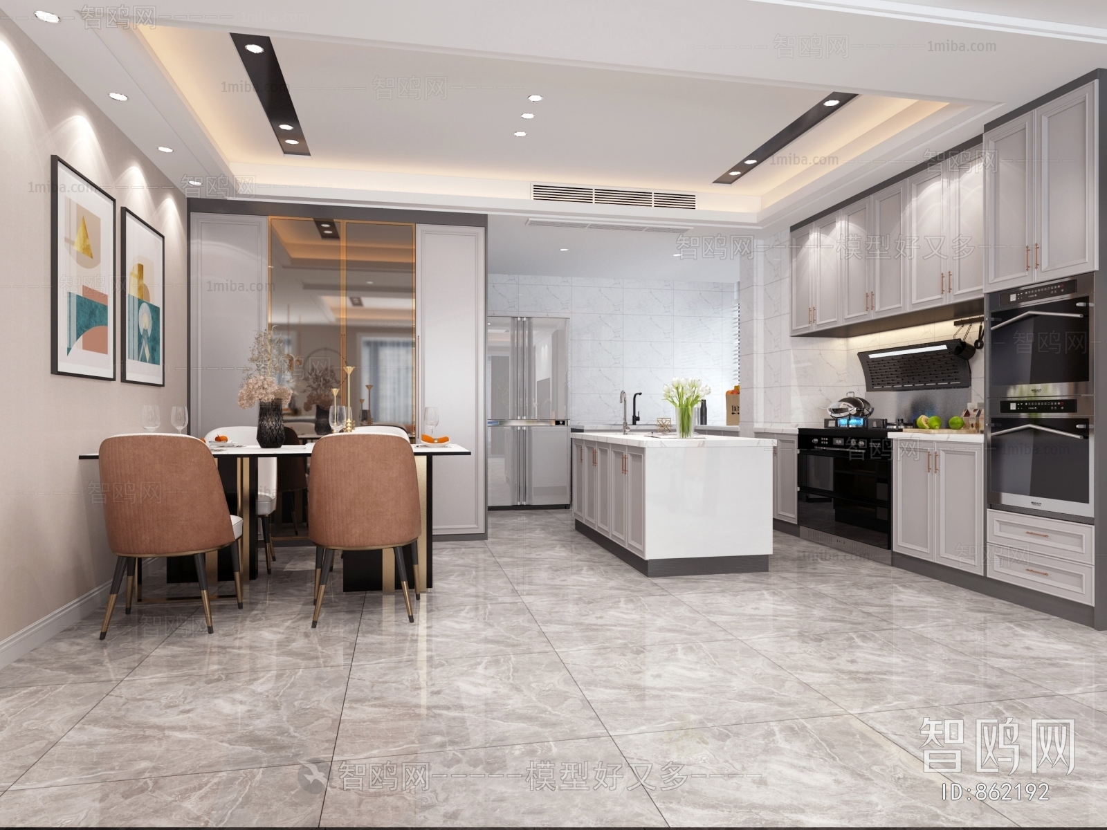 Modern Open Kitchen