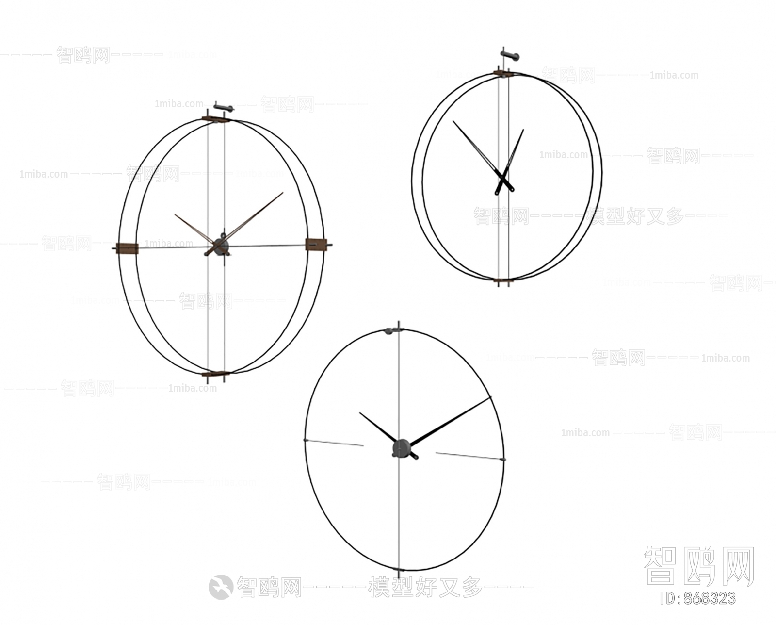 现代挂钟