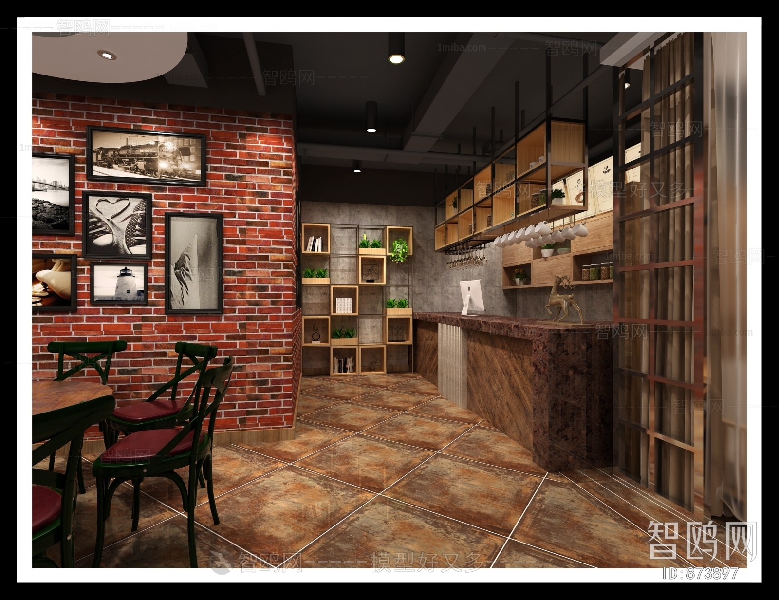 Industrial Style Cafe