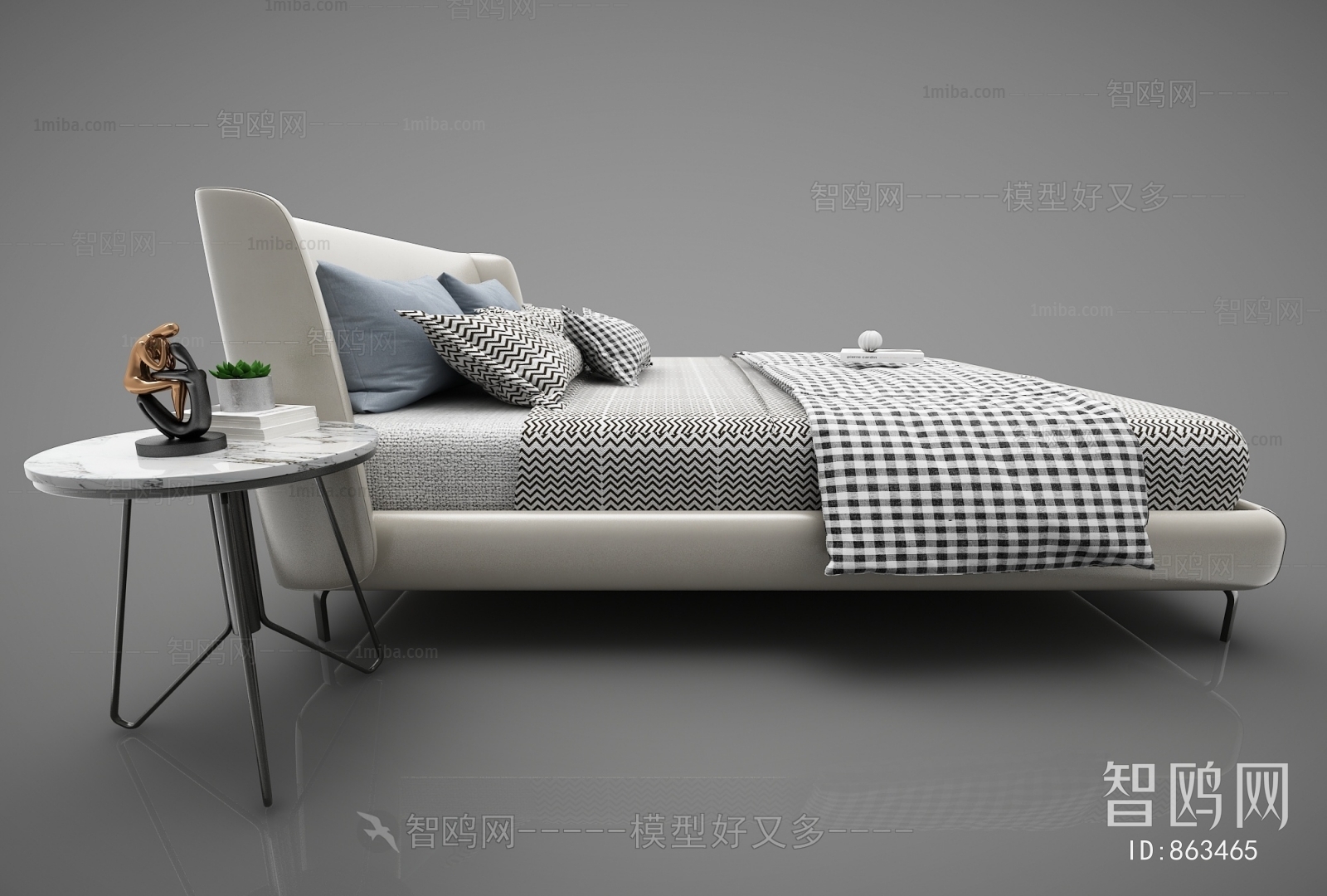 Modern Double Bed