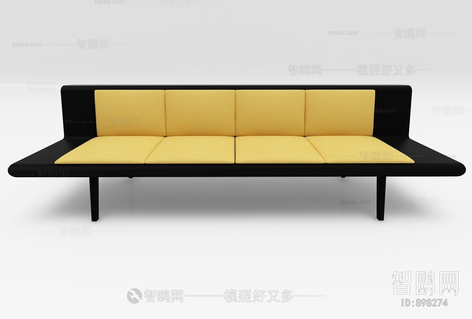 Modern Three-seat Sofa