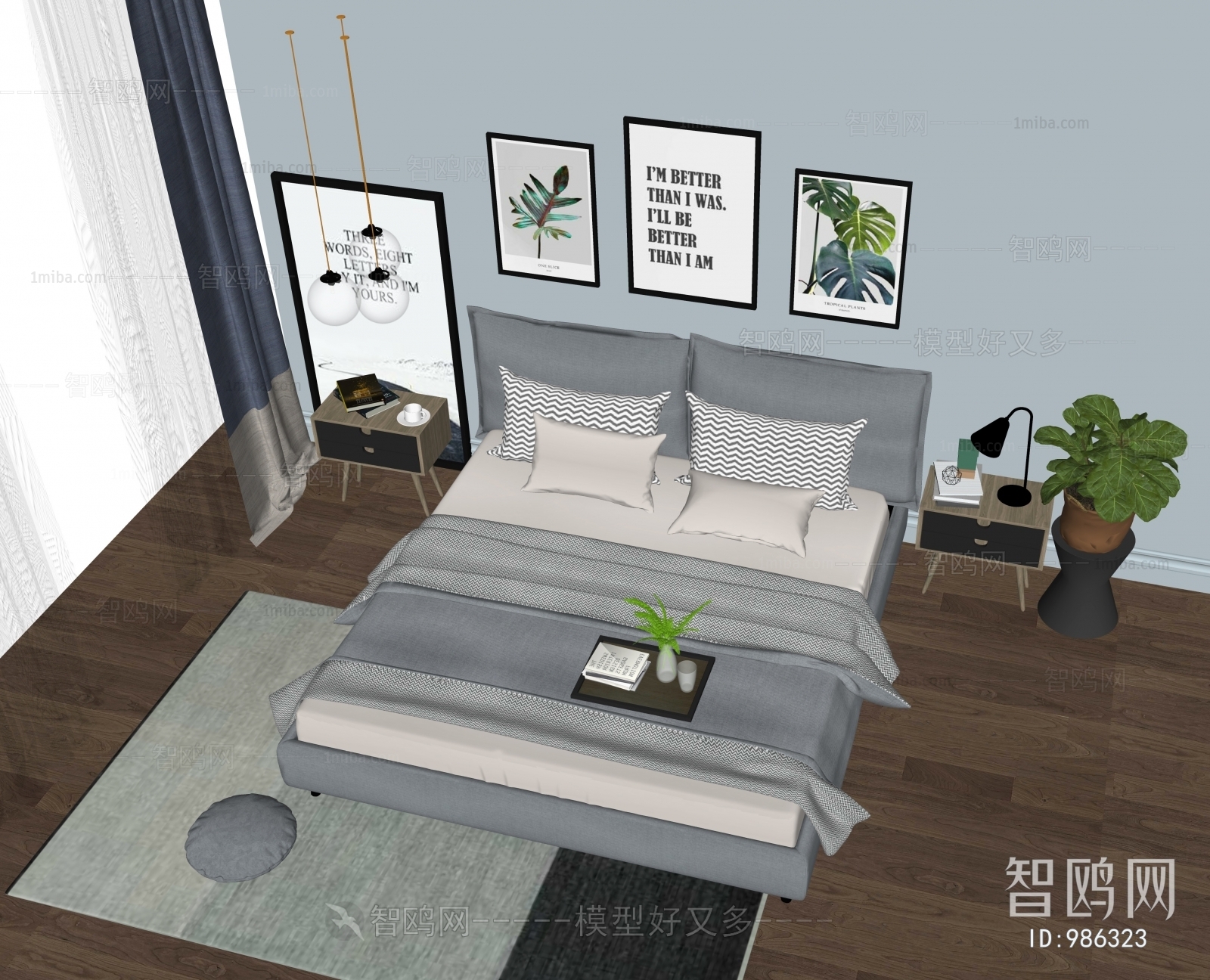 Nordic Style Bedroom