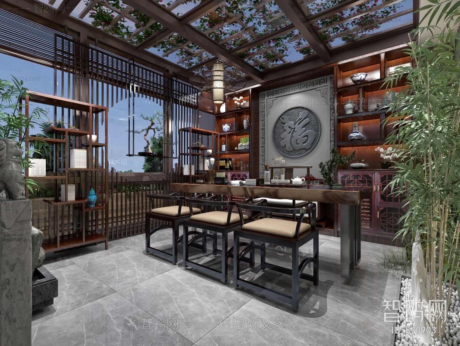 Chinese Style Tea House