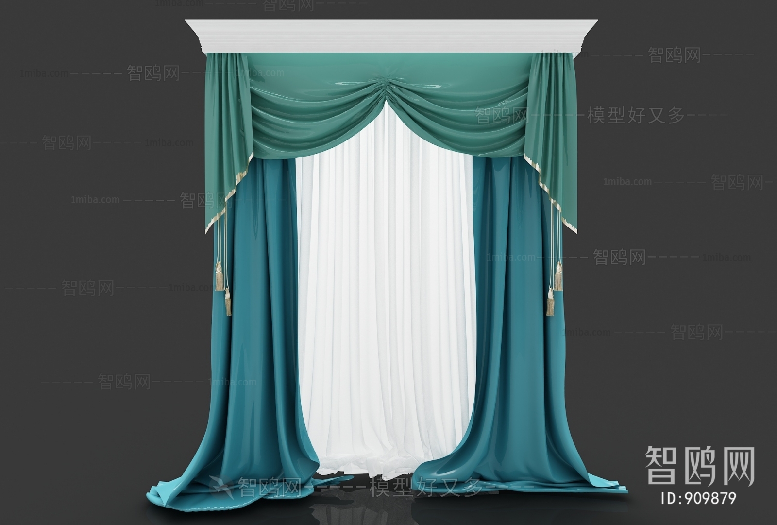 Simple European Style The Curtain