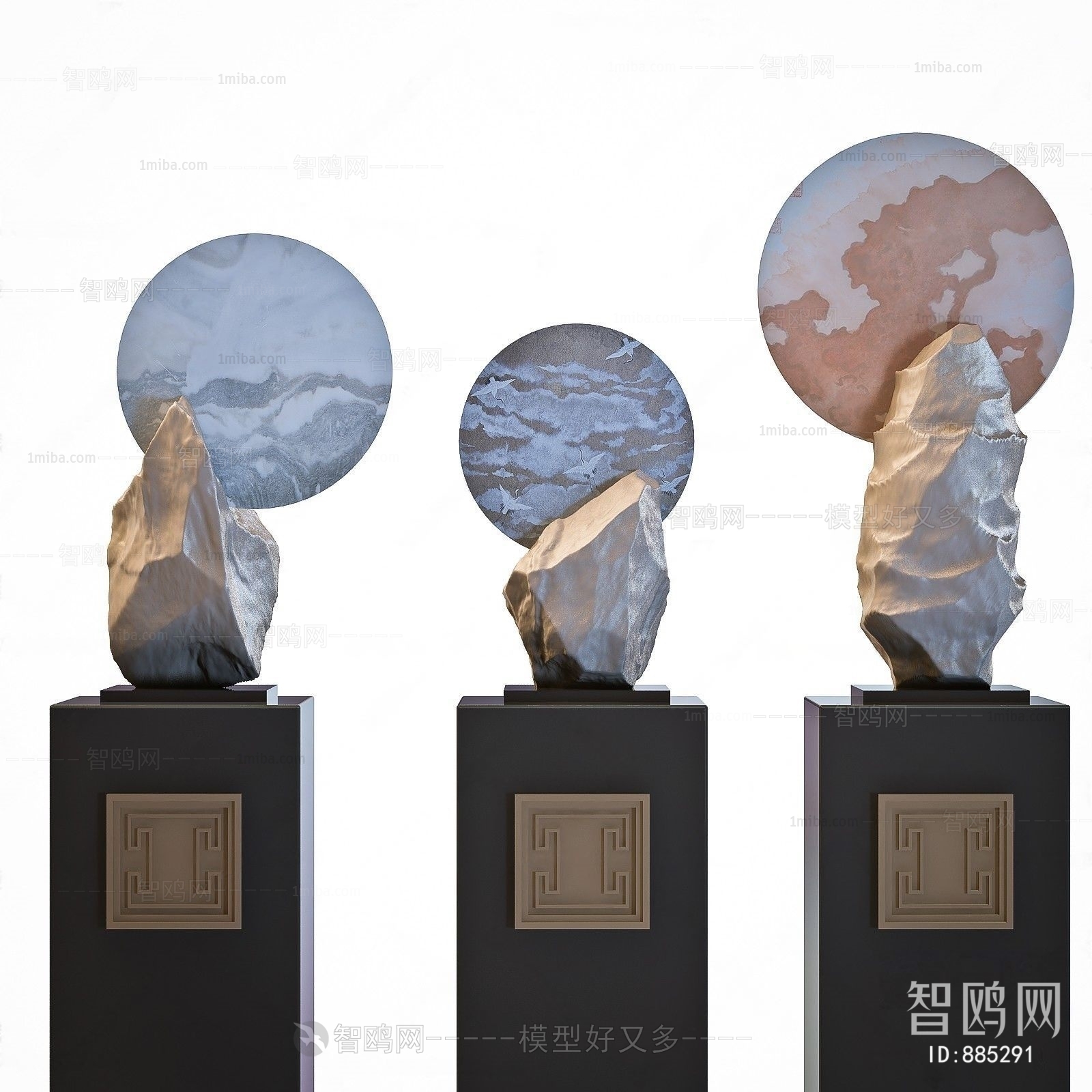 New Chinese Style Decorative Set