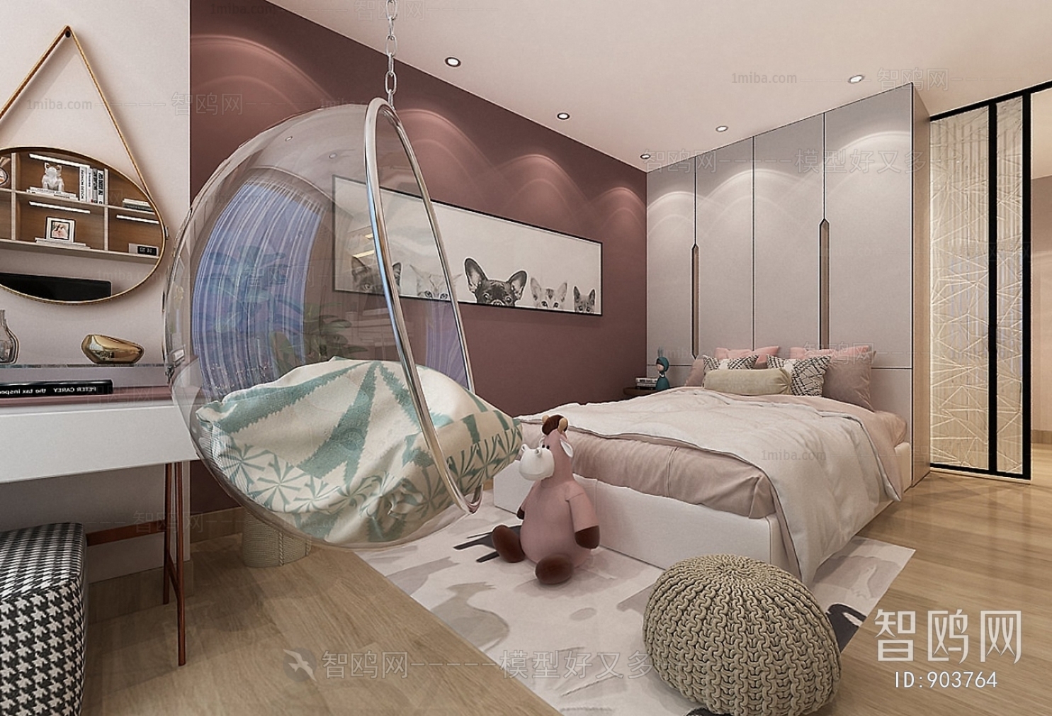 Modern Girl's Room Daughter's Room