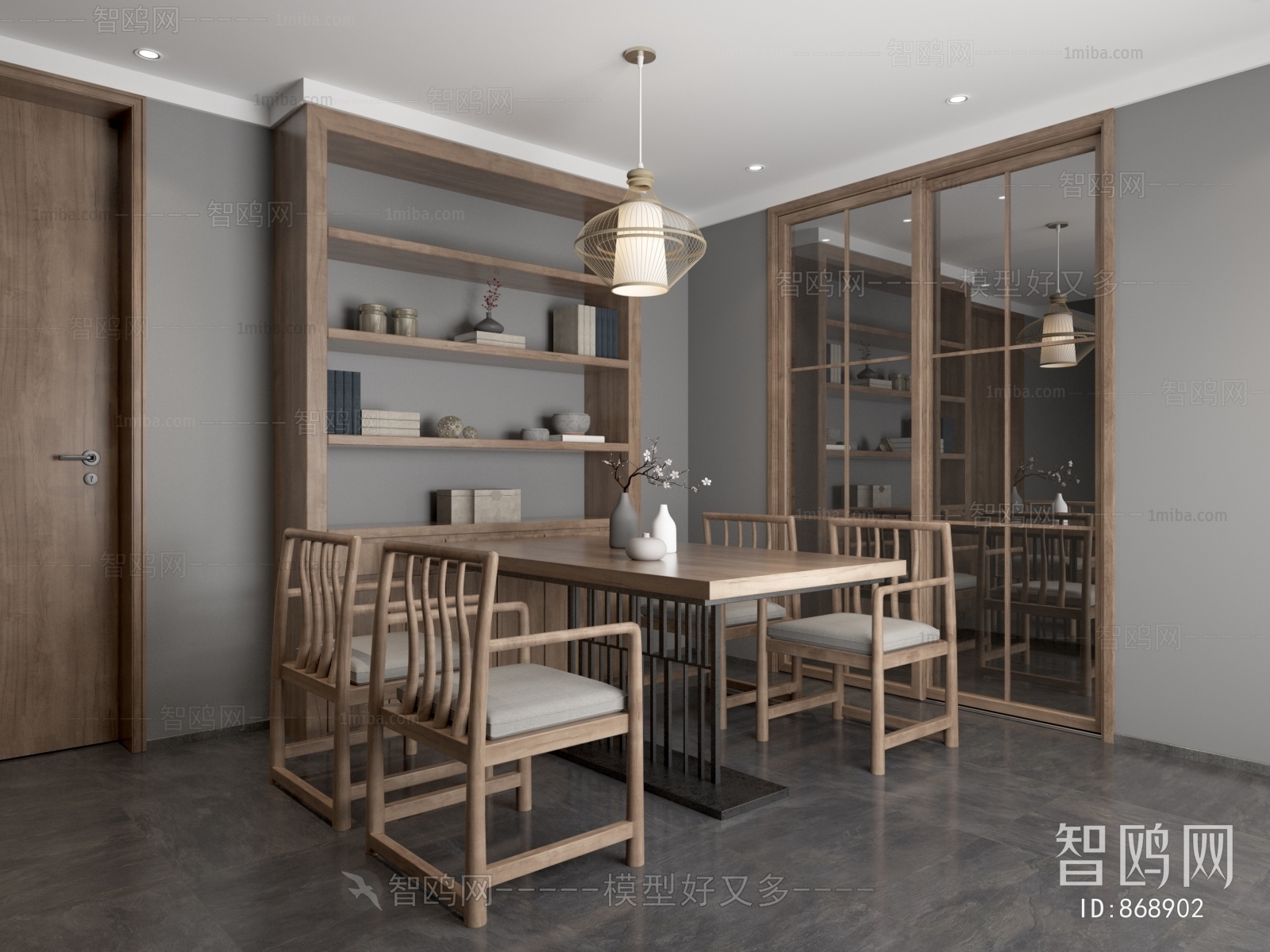 New Chinese Style Dining Room