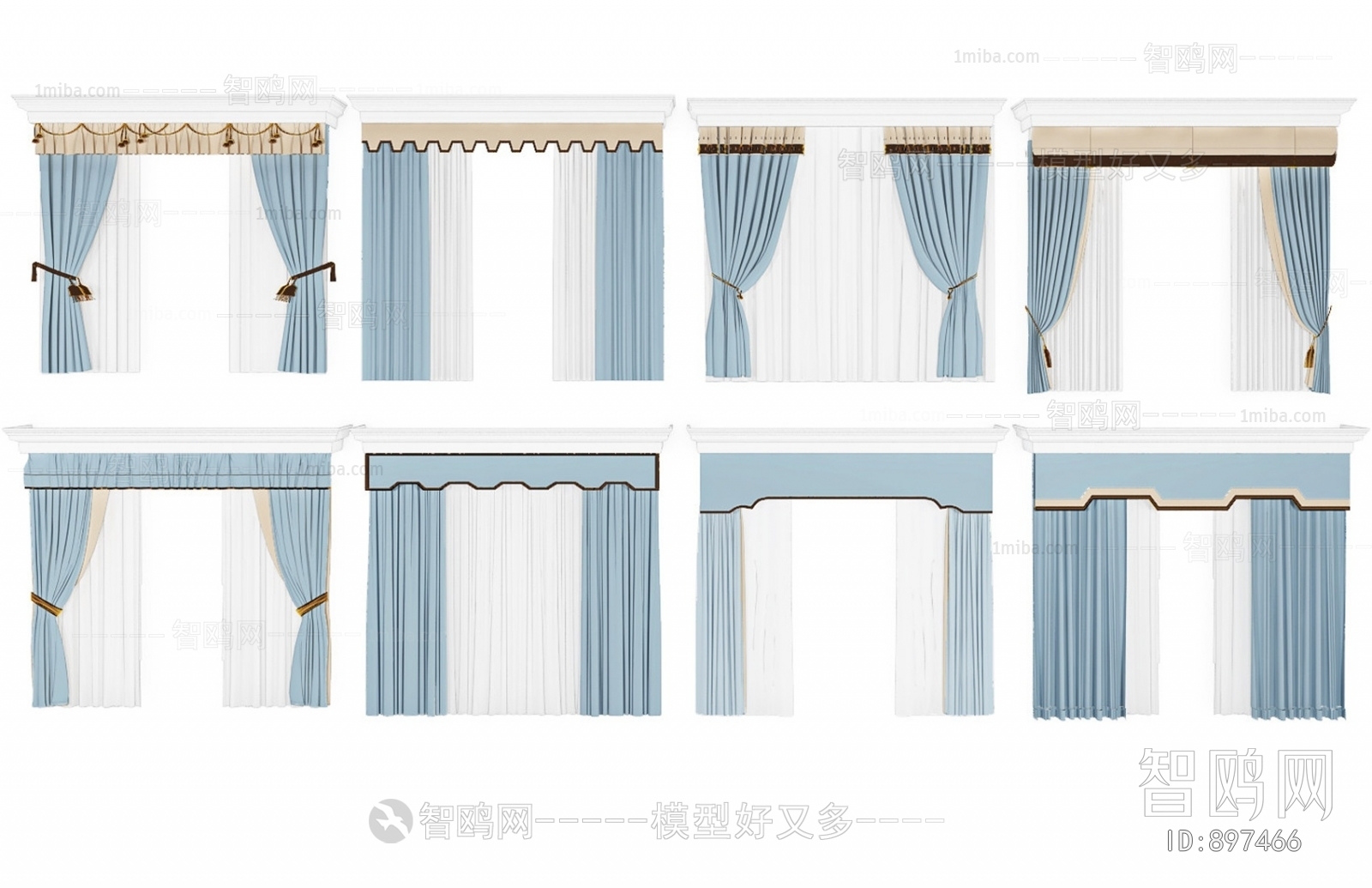 New Chinese Style The Curtain