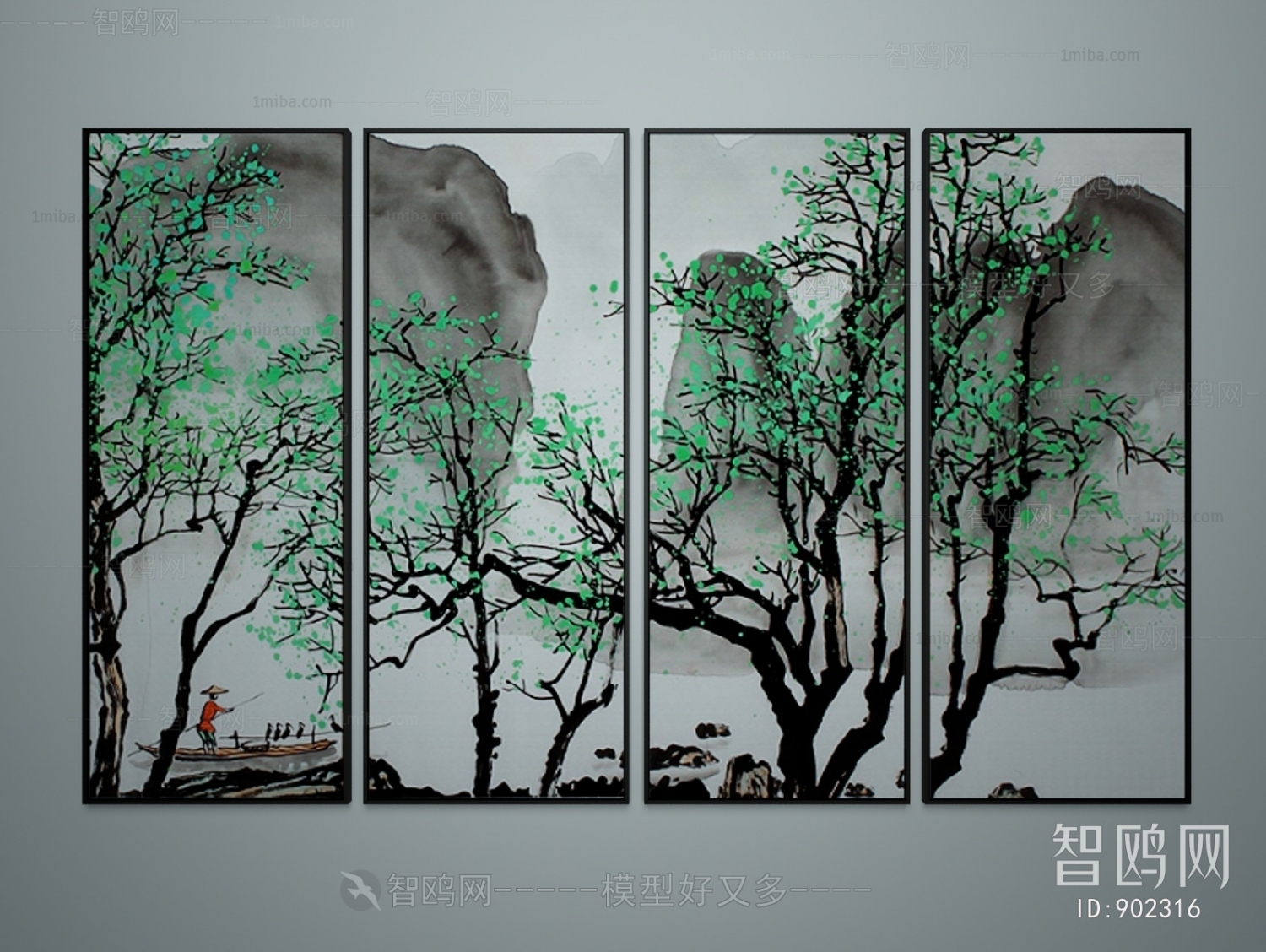 New Chinese Style Painting