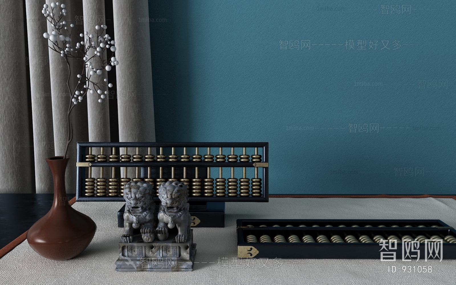 New Chinese Style Decorative Set