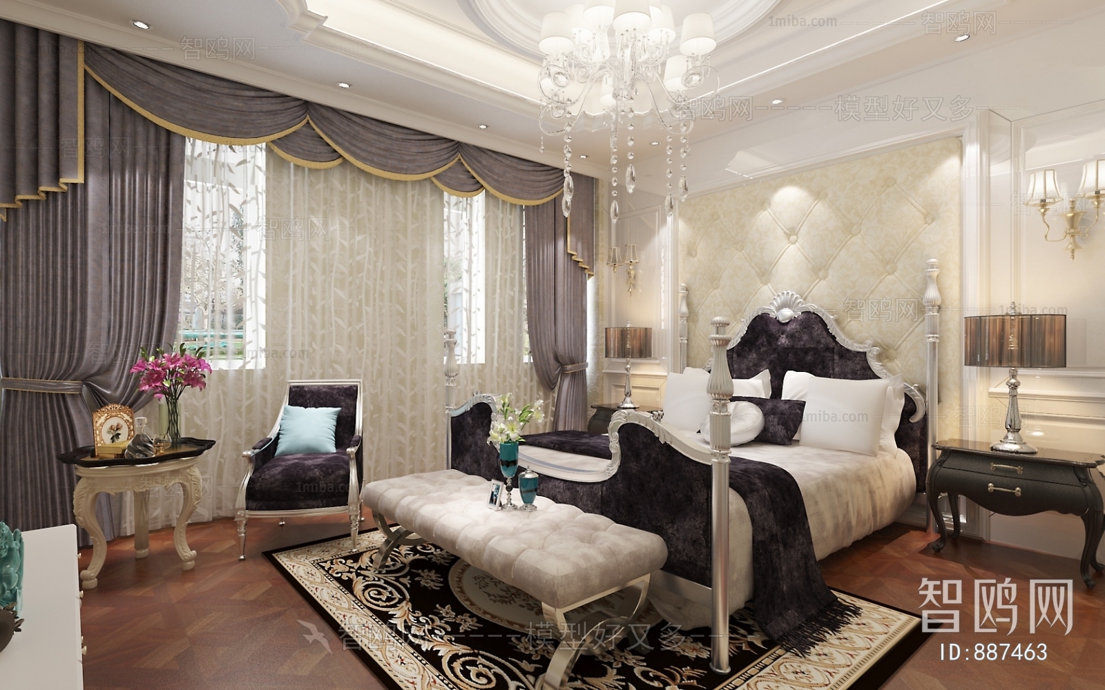 European Style Bedroom