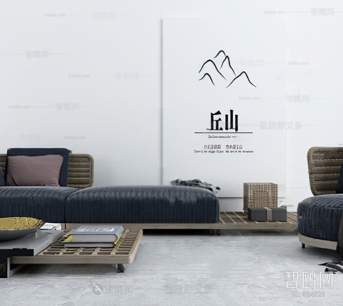 New Chinese Style Sofa Combination