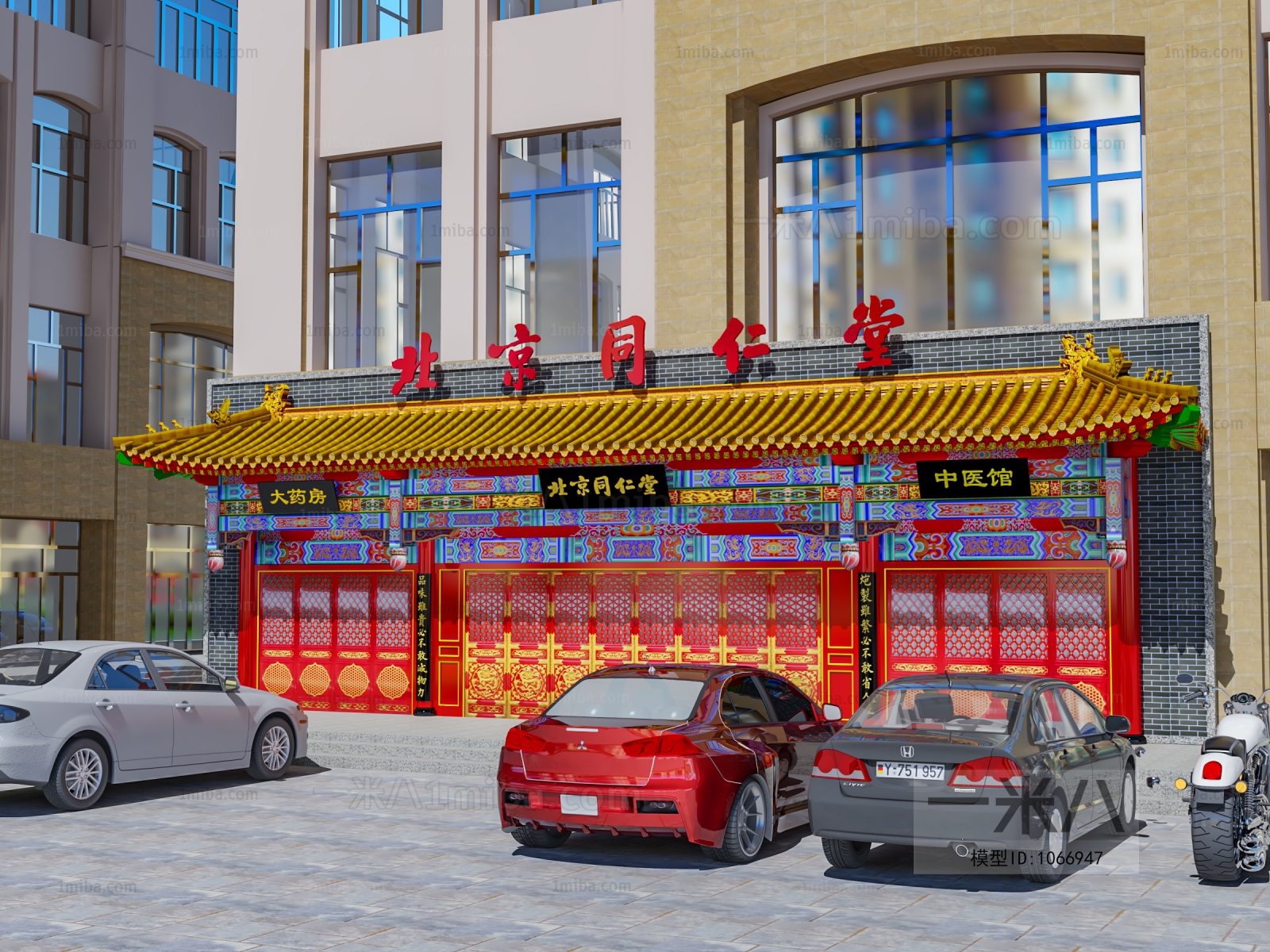 Chinese Style Facade Element