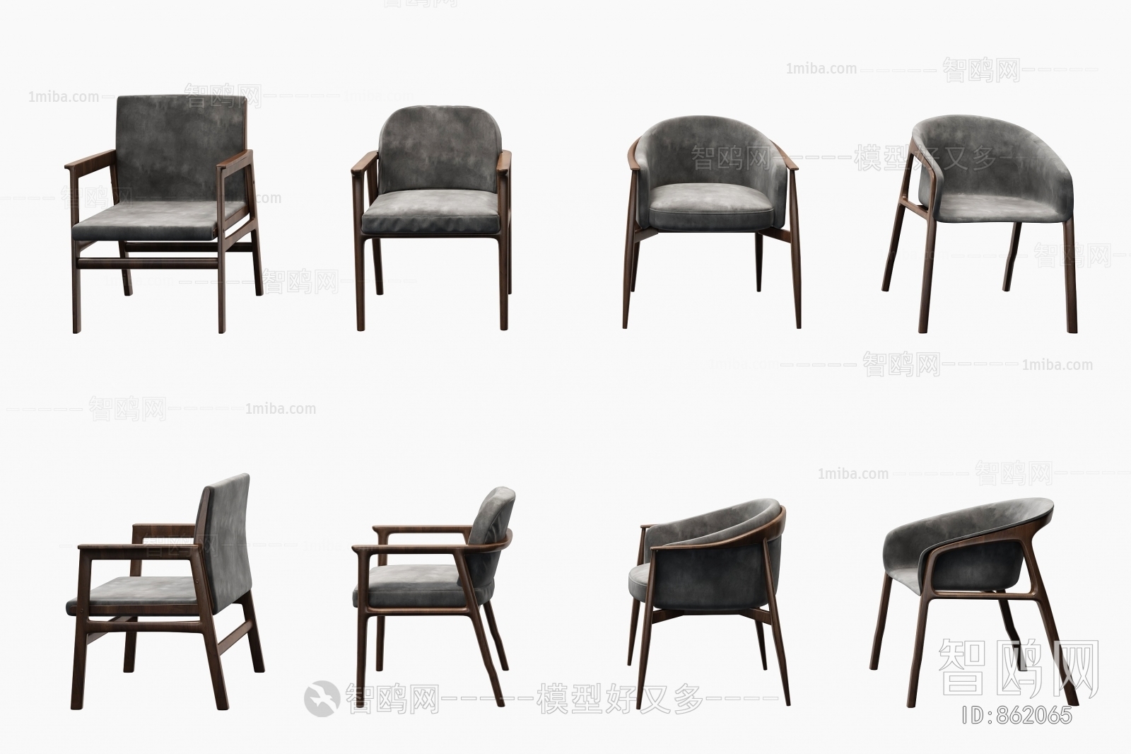 New Chinese Style Single Chair