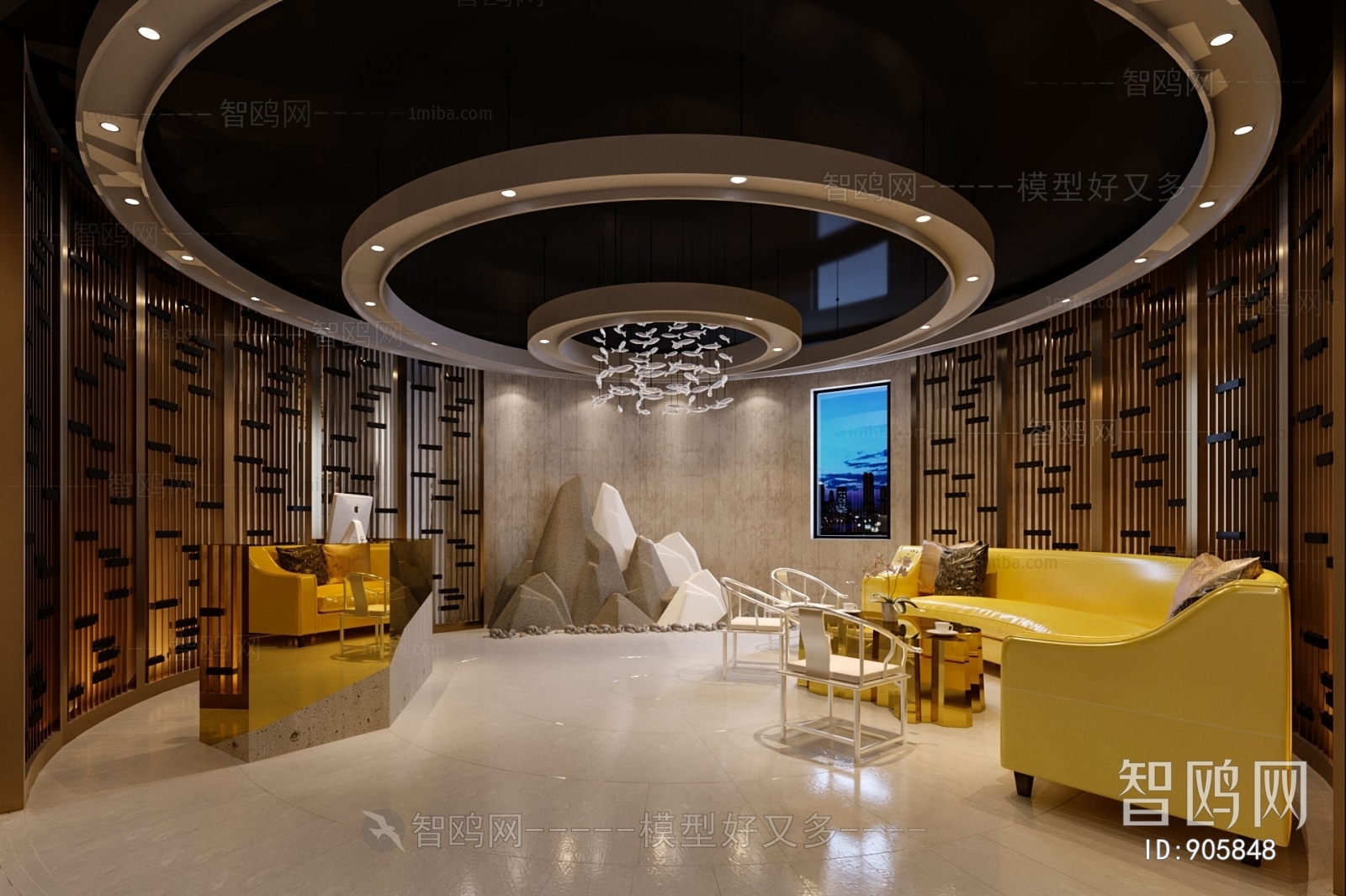 New Chinese Style Hotel Space