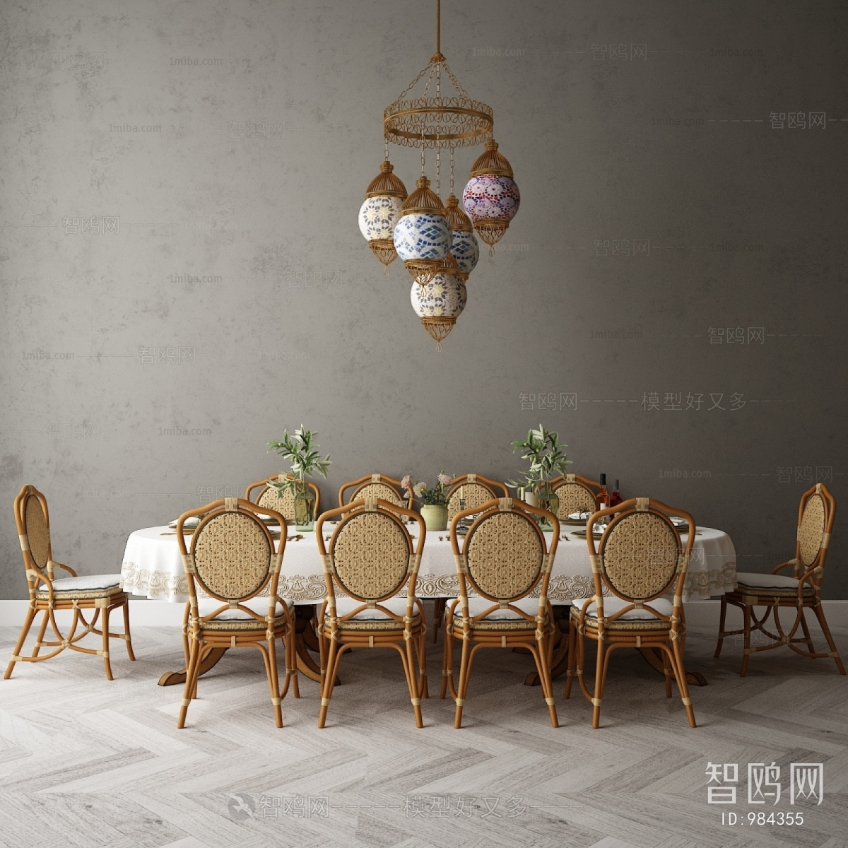 Nordic Style Dining Table And Chairs