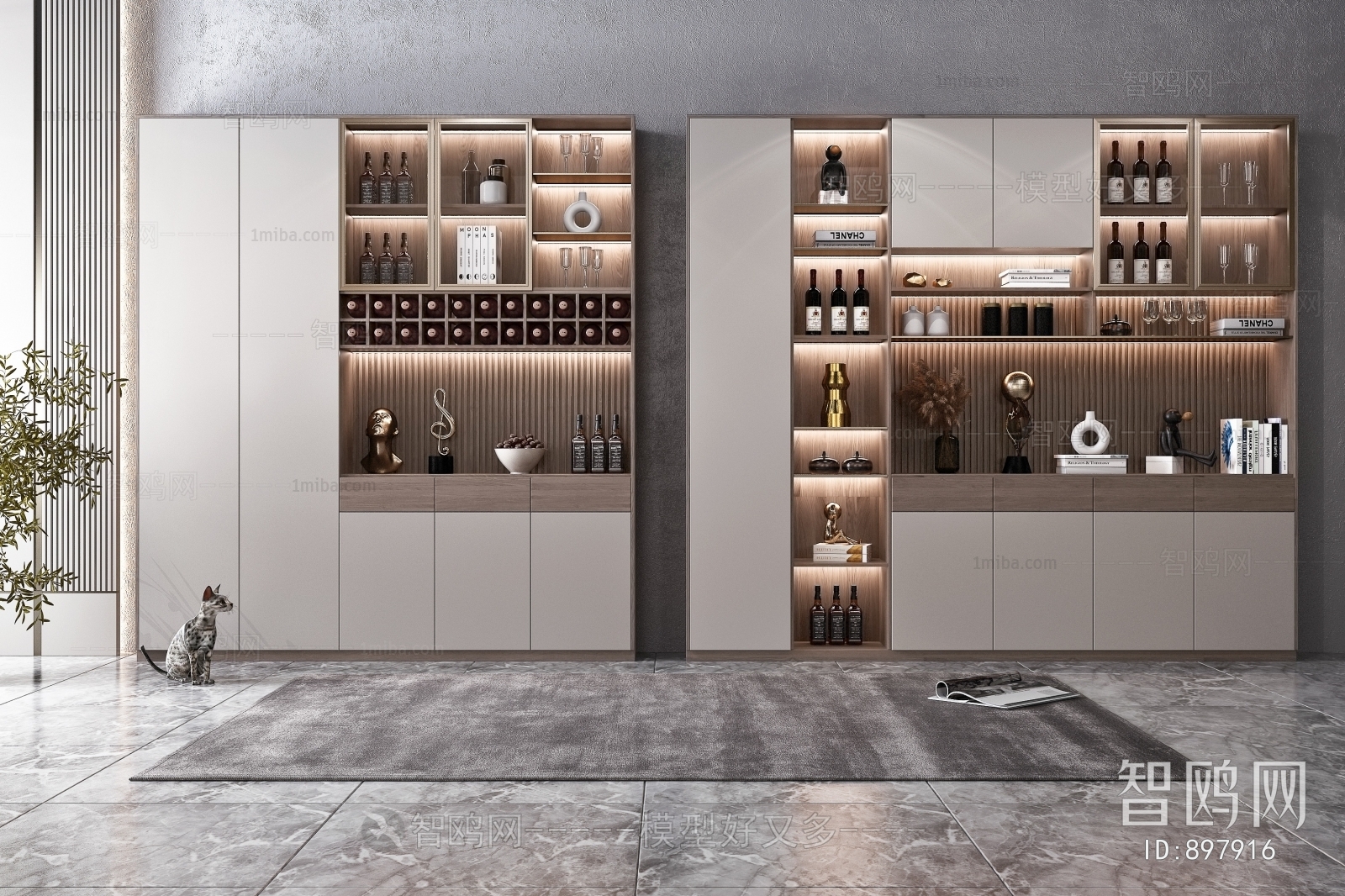 Modern Wine Cabinet