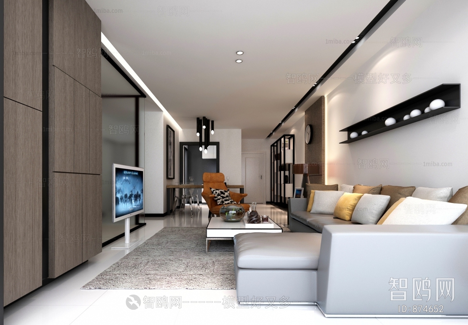 Modern A Living Room