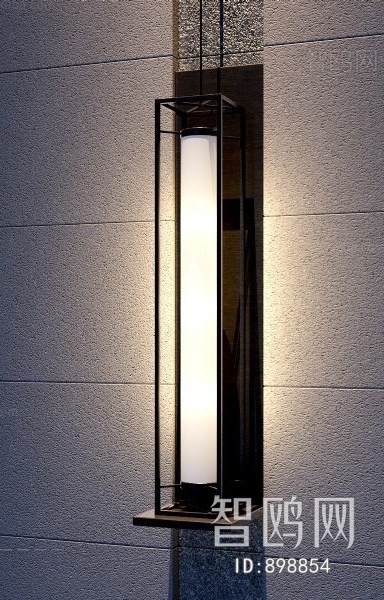 New Chinese Style Wall Lamp