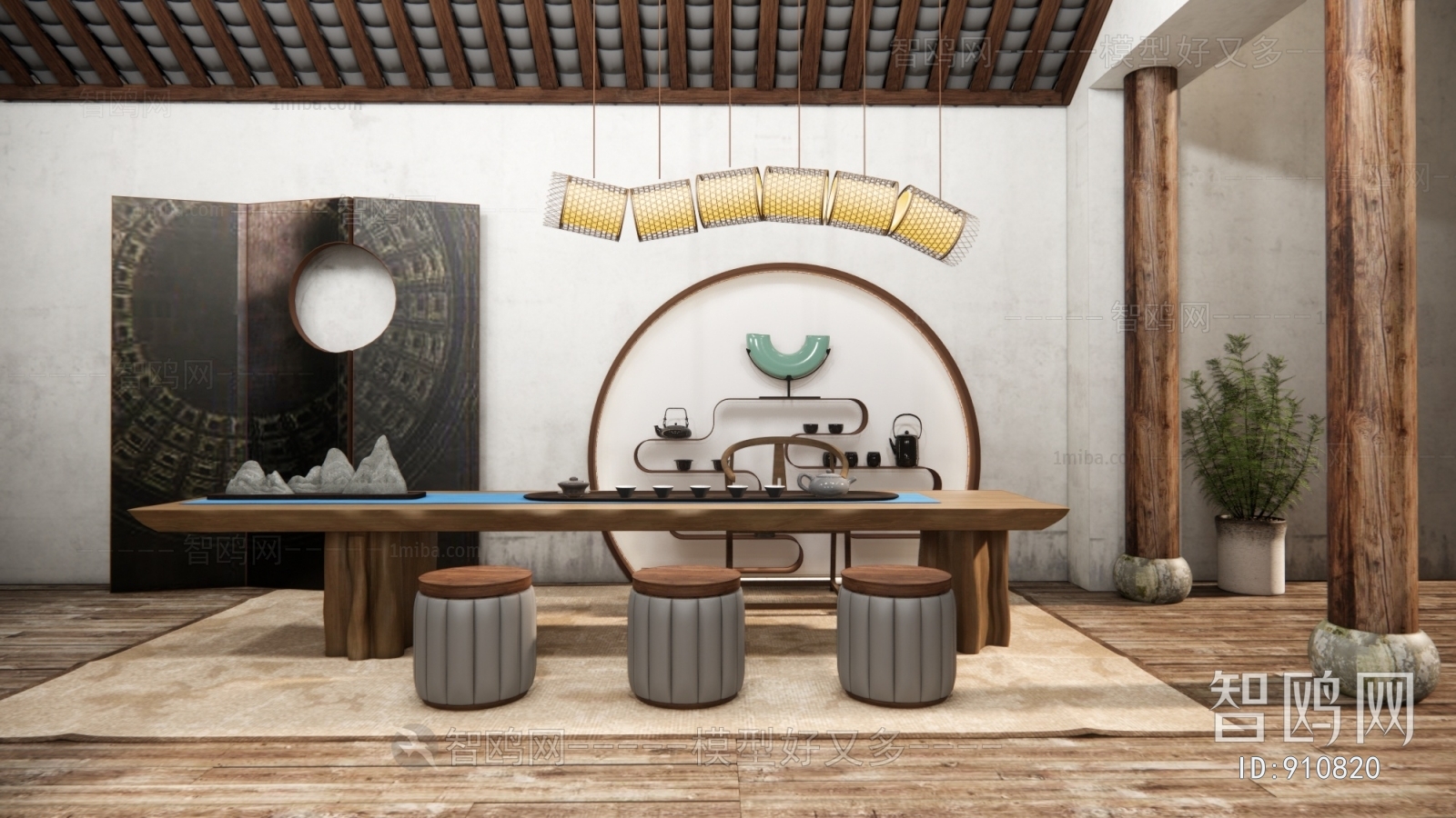 New Chinese Style Tea House